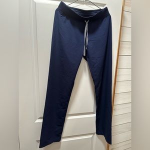 FIGS Navy Livingston pants SMALL TALL